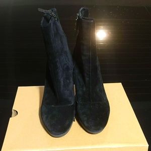 Via spiga wedge suede boots
